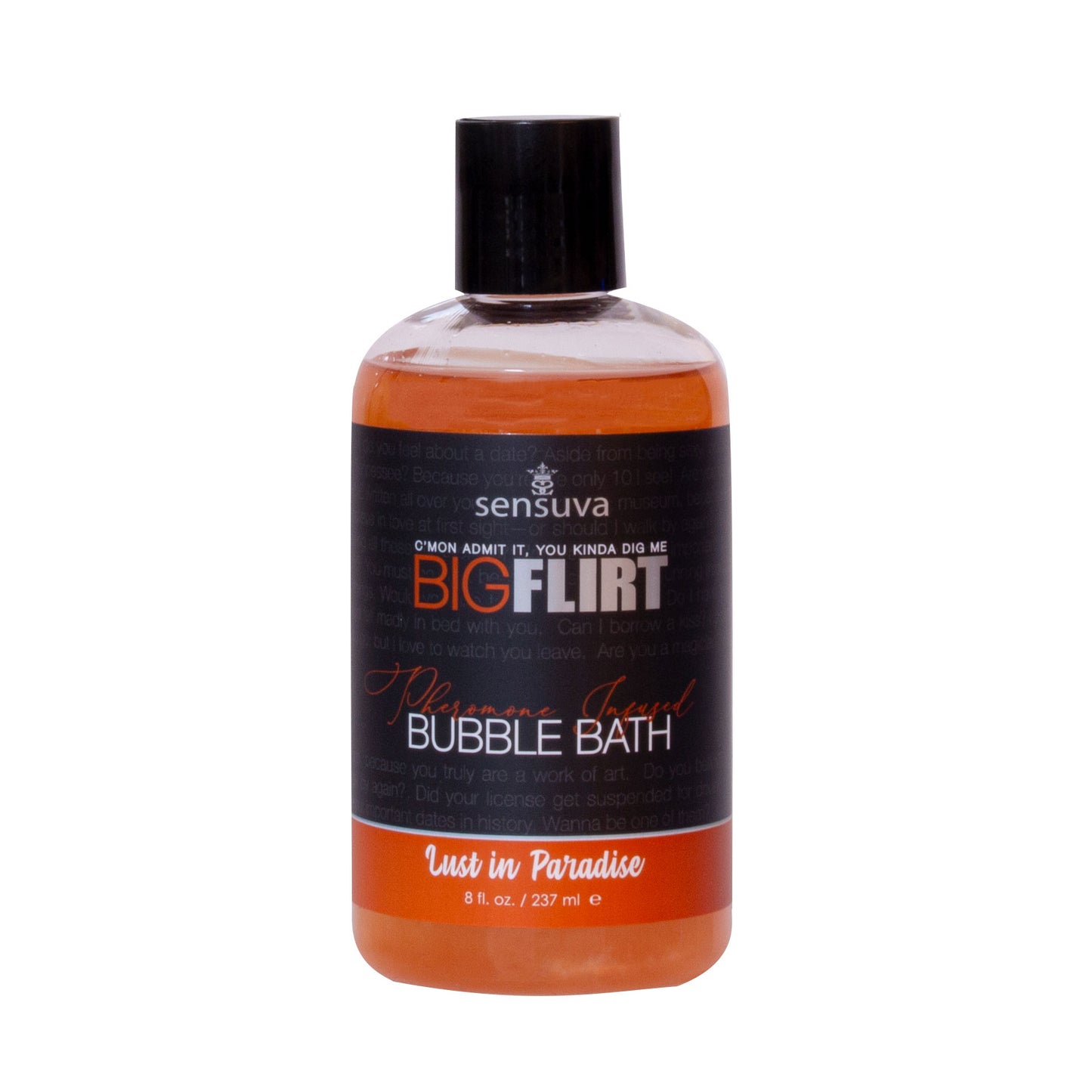 "Big Flirt Pheromone Infused Bubble Bath - Lust in Paradise - 8 Fl. Oz. SEN-VL618"