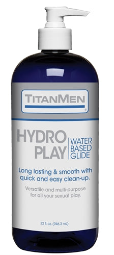 "Titanmen Hydro Play Water Based Glide - Bulk - 32 Fl. Oz. DJ3900-09-BU"