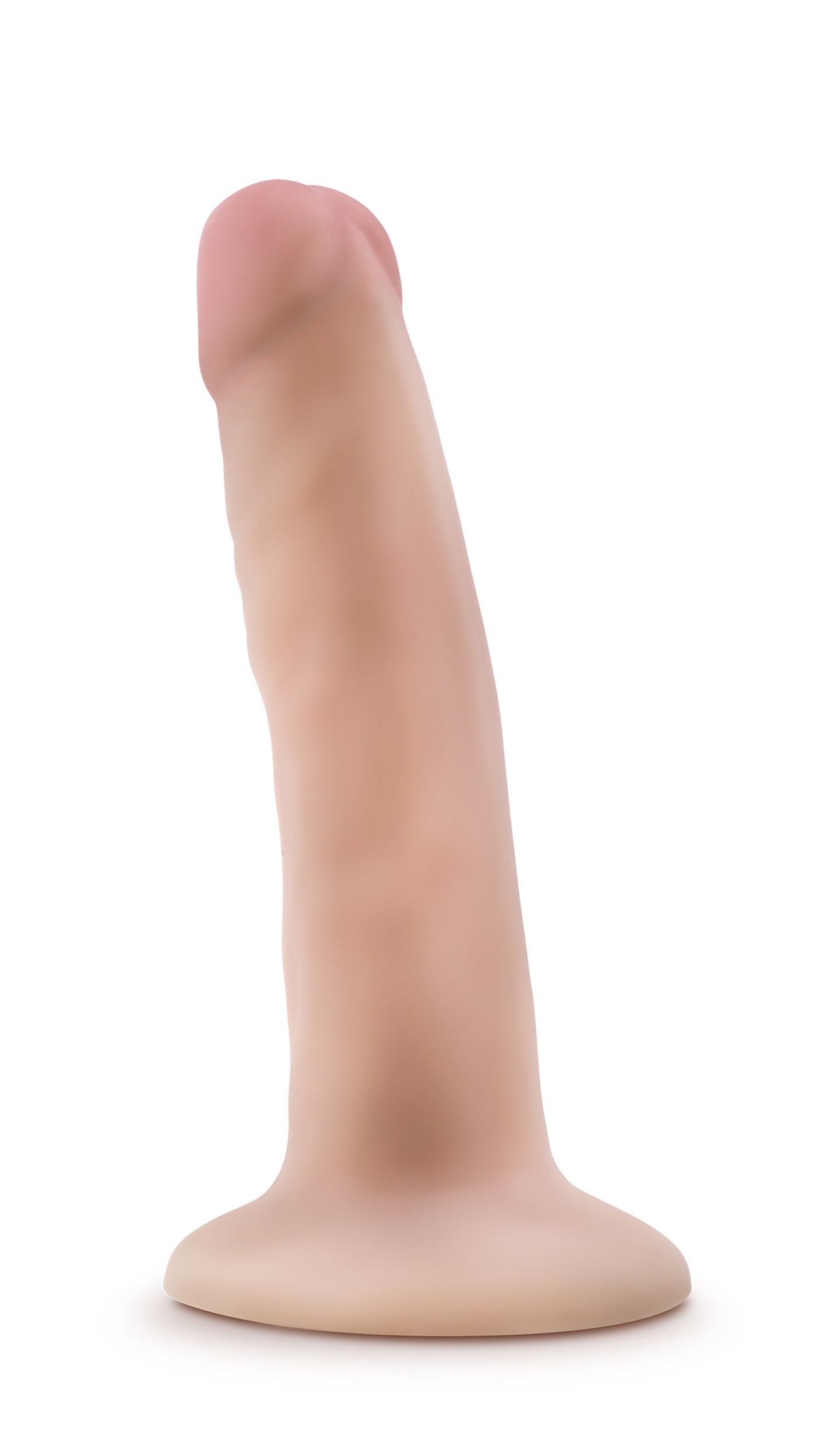 "Dr. Skin Silicone - Dr. Lucas - 5 Inch Dong With Suction Cup - Vanilla BL-54513"