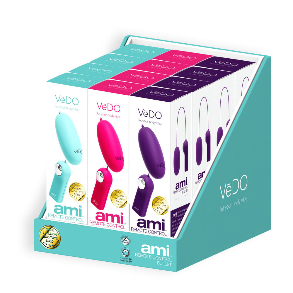 "Ami Remote Control Bullet 12pc Display VI-B0500"