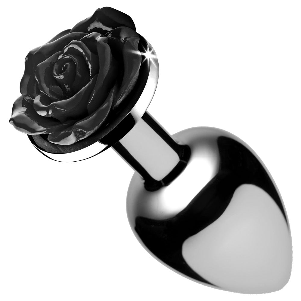 "Black Rose Anal Plug - Small BTYS-AF635-SMALL"
