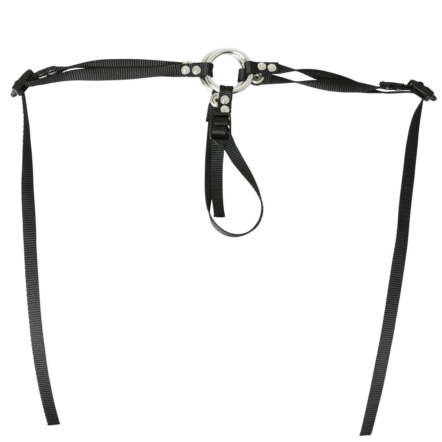 "Bare as You Dare Strap on - Black SS696-10"