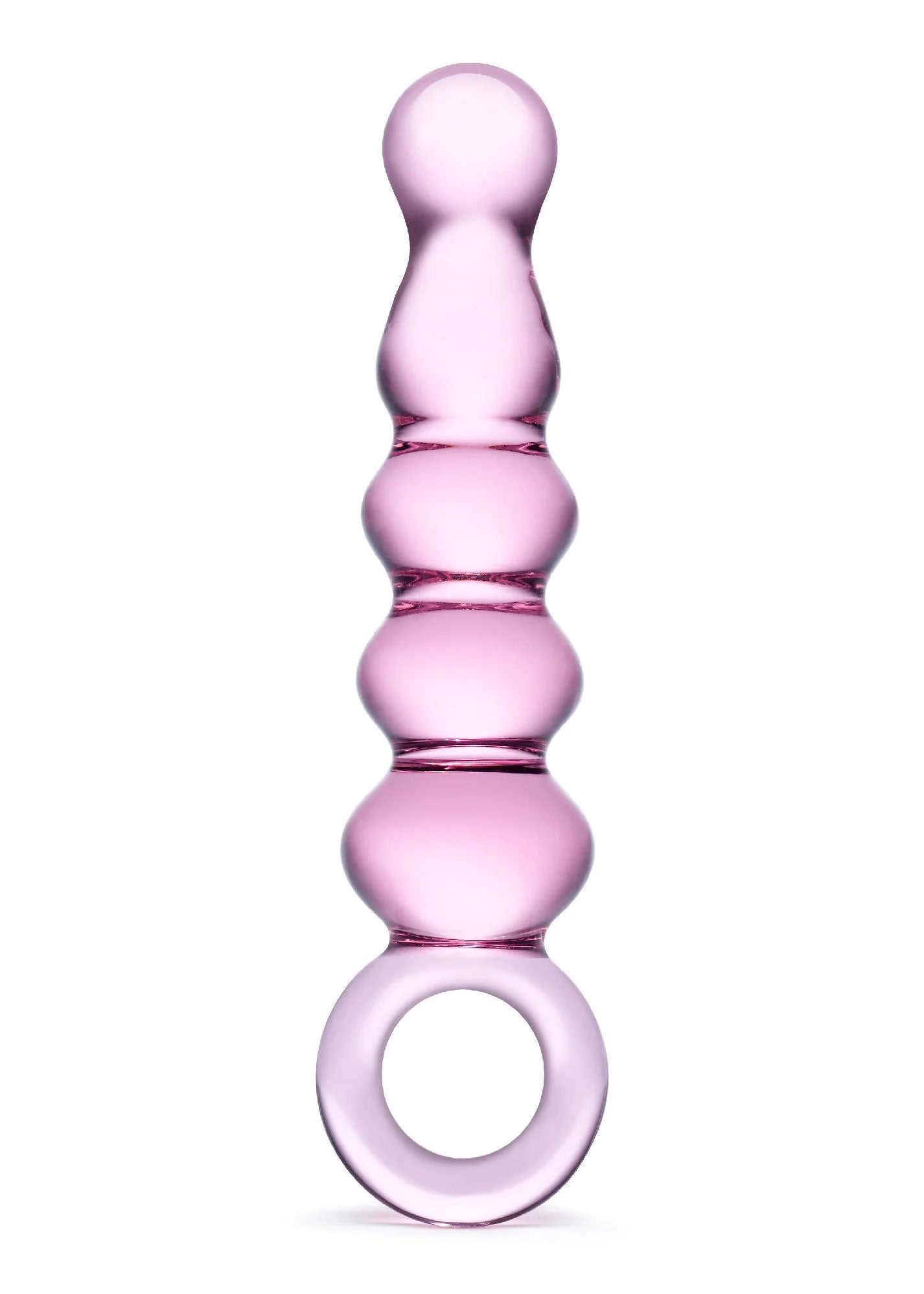 "Quintessence Beaded Anal Slider GLAS-69"