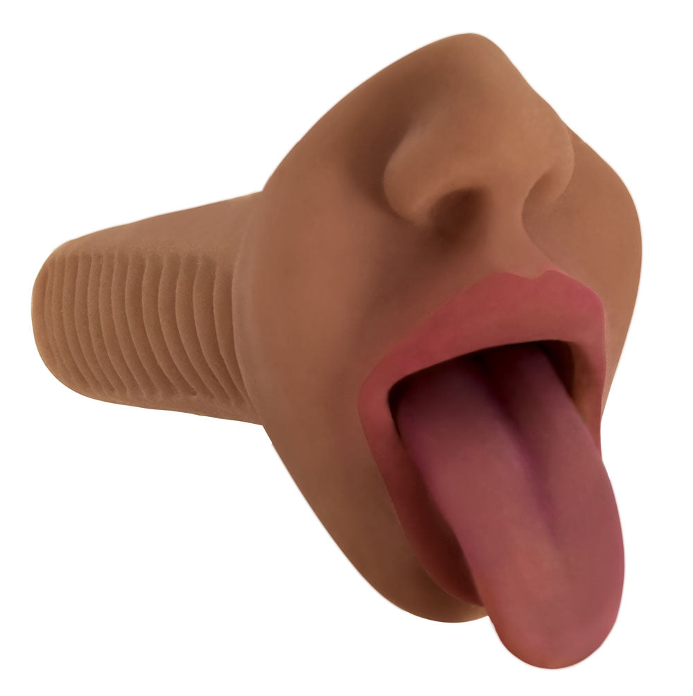"Mistress Mercedes Mouth - Chocolate CN-07-0803-11"