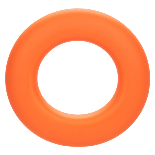 Alpha Liquid Silicone Prolong Large Ring - Orange SE1491552