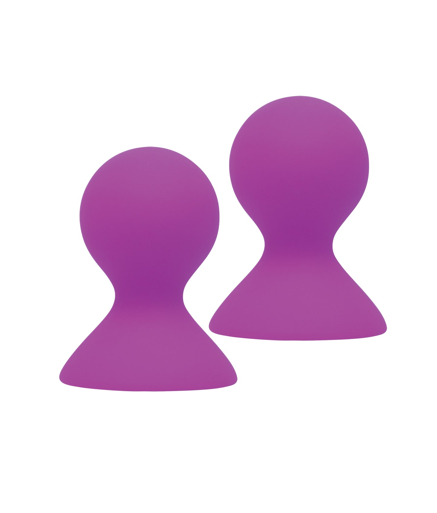 "The 9's Silicone Nipple Pumps - Purple ICB2311-2"