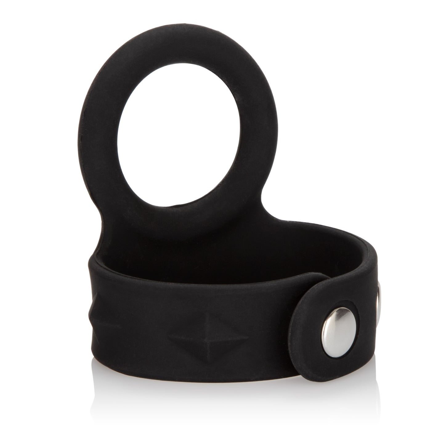 "Silicone Tri-Snap Scrotum Support Ring - Medium SE1413153"