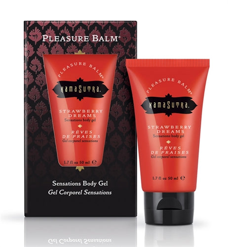 "Pleasure Balm Sensations Body Gel - Strawberry Dreams - 1.7 Fl. Oz. KS0078"