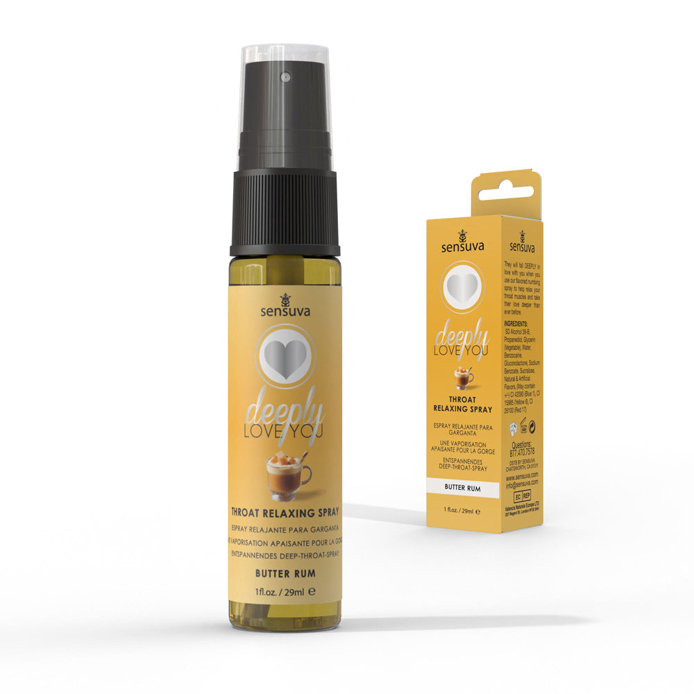 "Deeply Love You Throat Relaxing Spray - Butter Rum - 1 Fl. Oz. SEN-VL495"