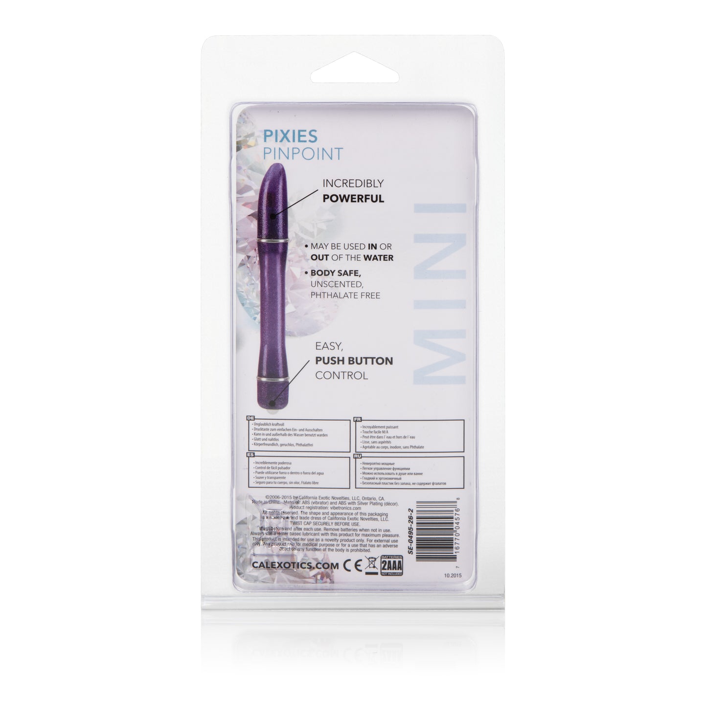 "Pixies Pinpoint Purple Waterproof Vibe SE0495262"