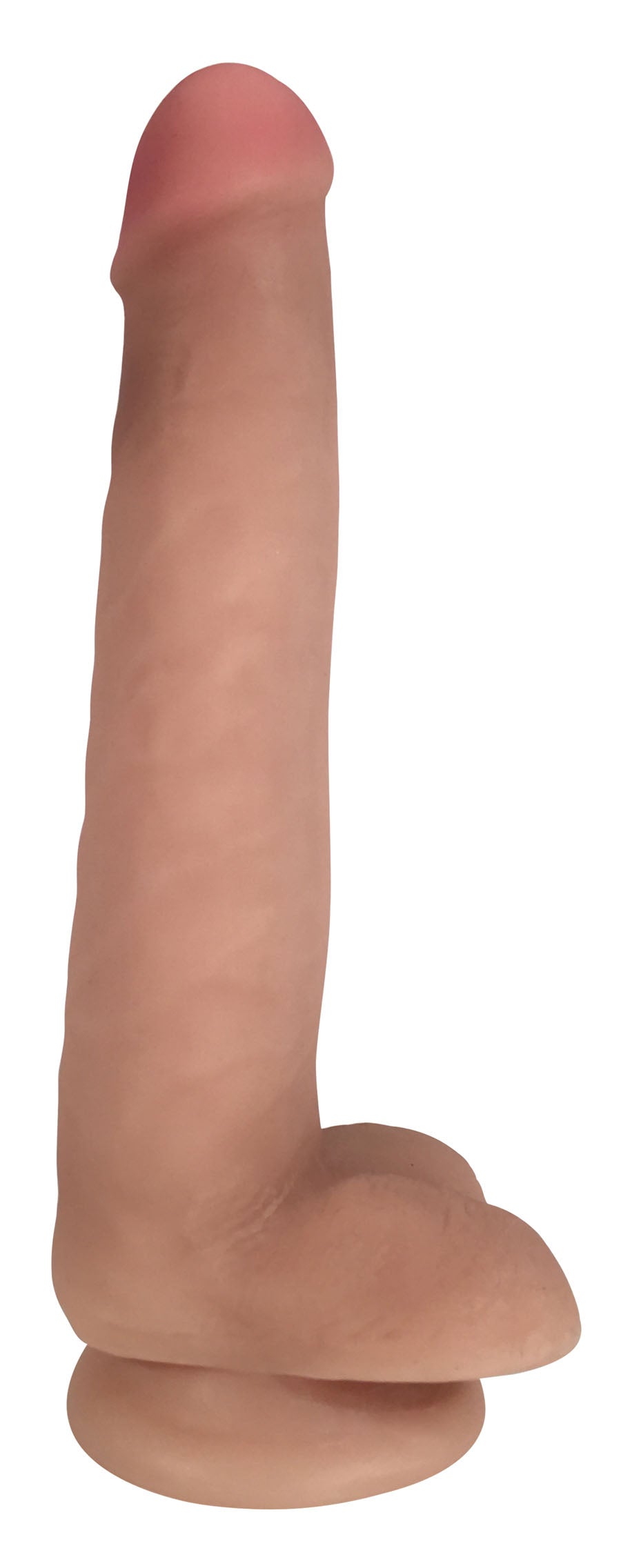 "Easy Riders 8 Inch Slim Dong With Balls - Vanilla CN-18-0916-10"