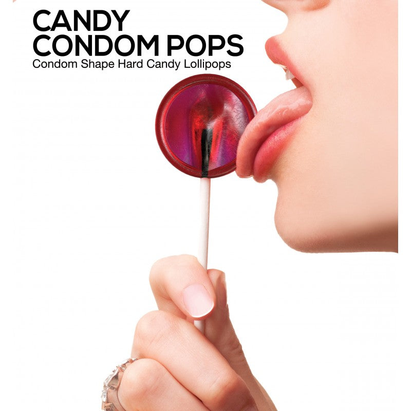 "Candy Condom Pop - Strawberry HTP3221"