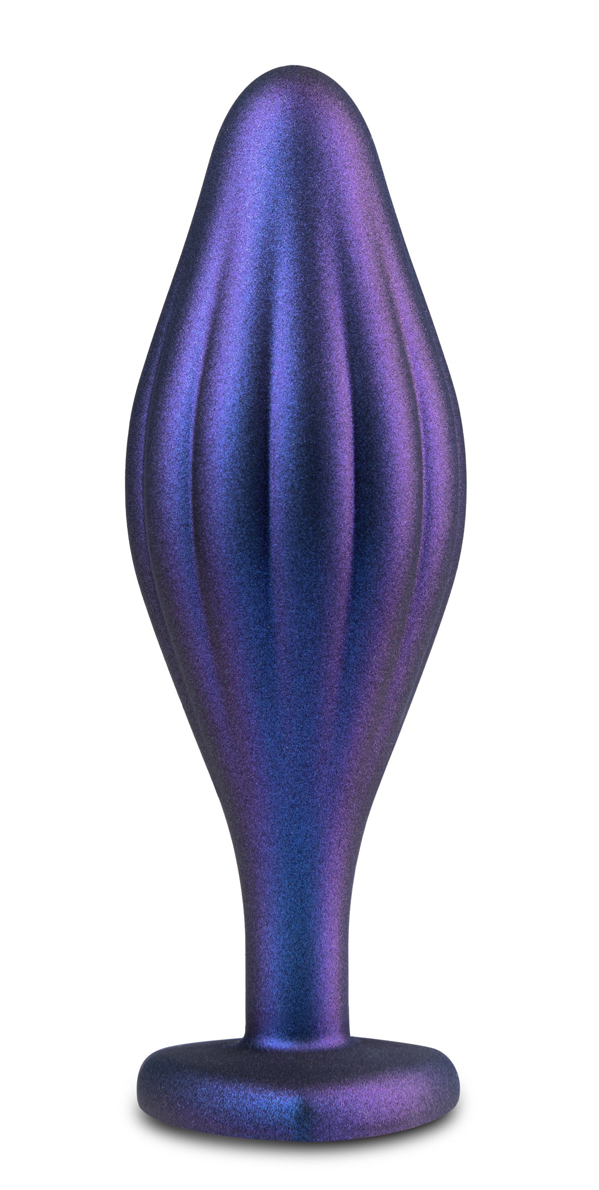 "Anal Adventures Matrix - Wavy Bling Plug - Sapphire BL-10102"