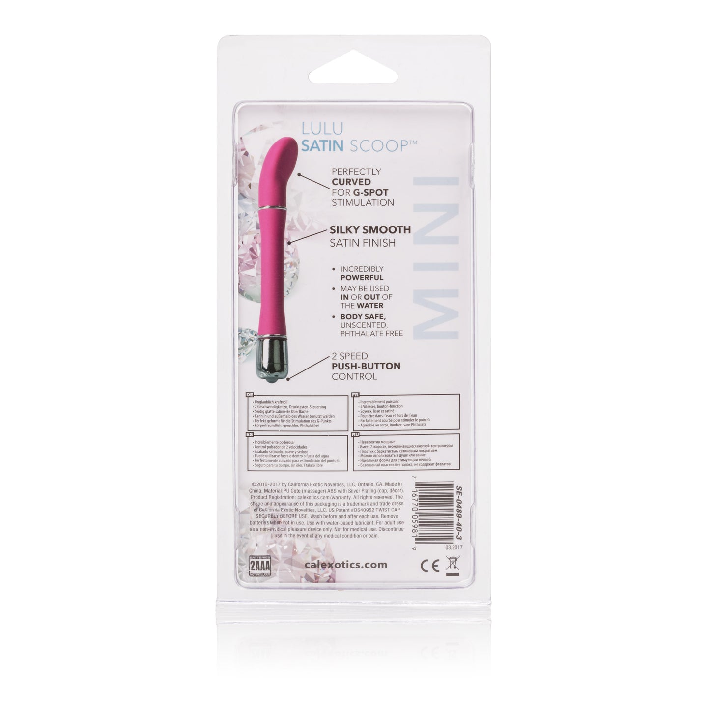 "Lulu Satin Scoop Vibe - Pink SE0489403"