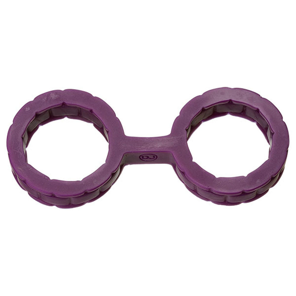 "Japanese Bondage - Silicone Cuffs - Small - Purple DJ2102-02-BX"