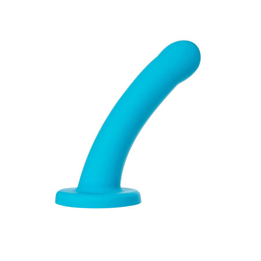 "Nexus Collection - Hux - 7 Inch Silicone Dildo - Turquoise SS698-35"