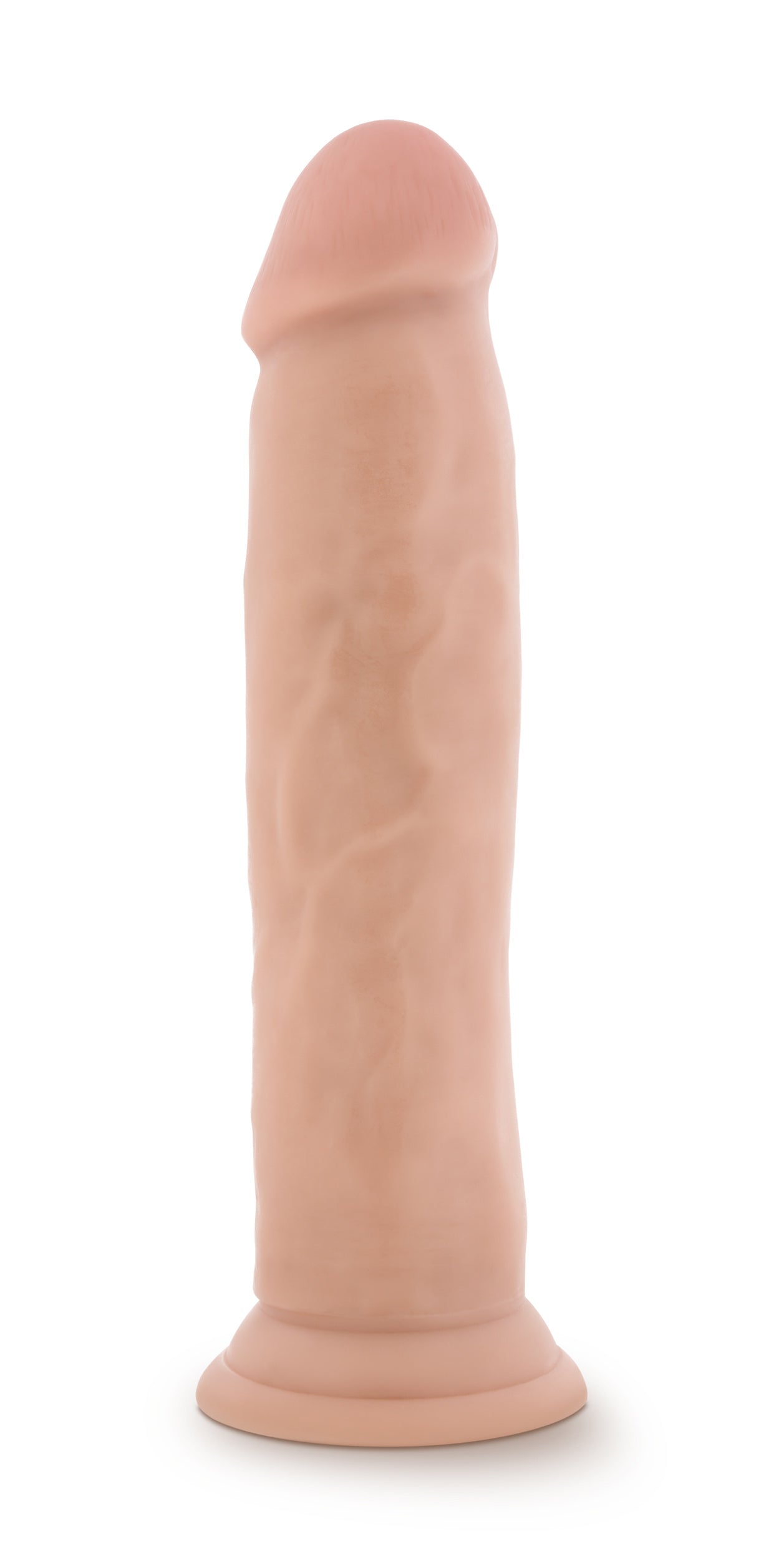 "Dr. Skin Silicone - Dr. Henry - 9 Inch Dildo With Suction Cup - Vanilla BL-27953"