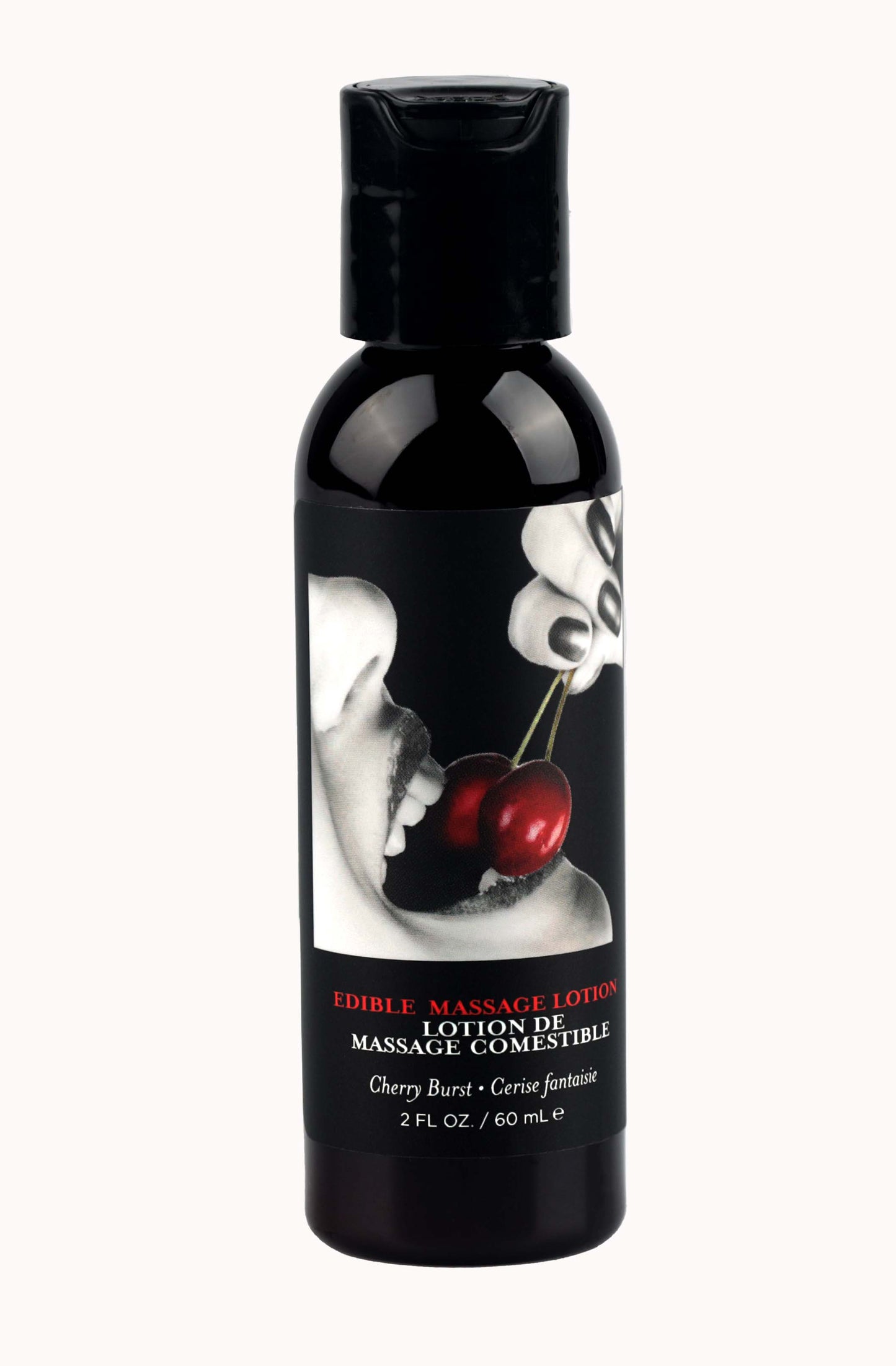 "Edible Massage Lotion - Cherry - 2 Fl. Oz. EB-MLE201"