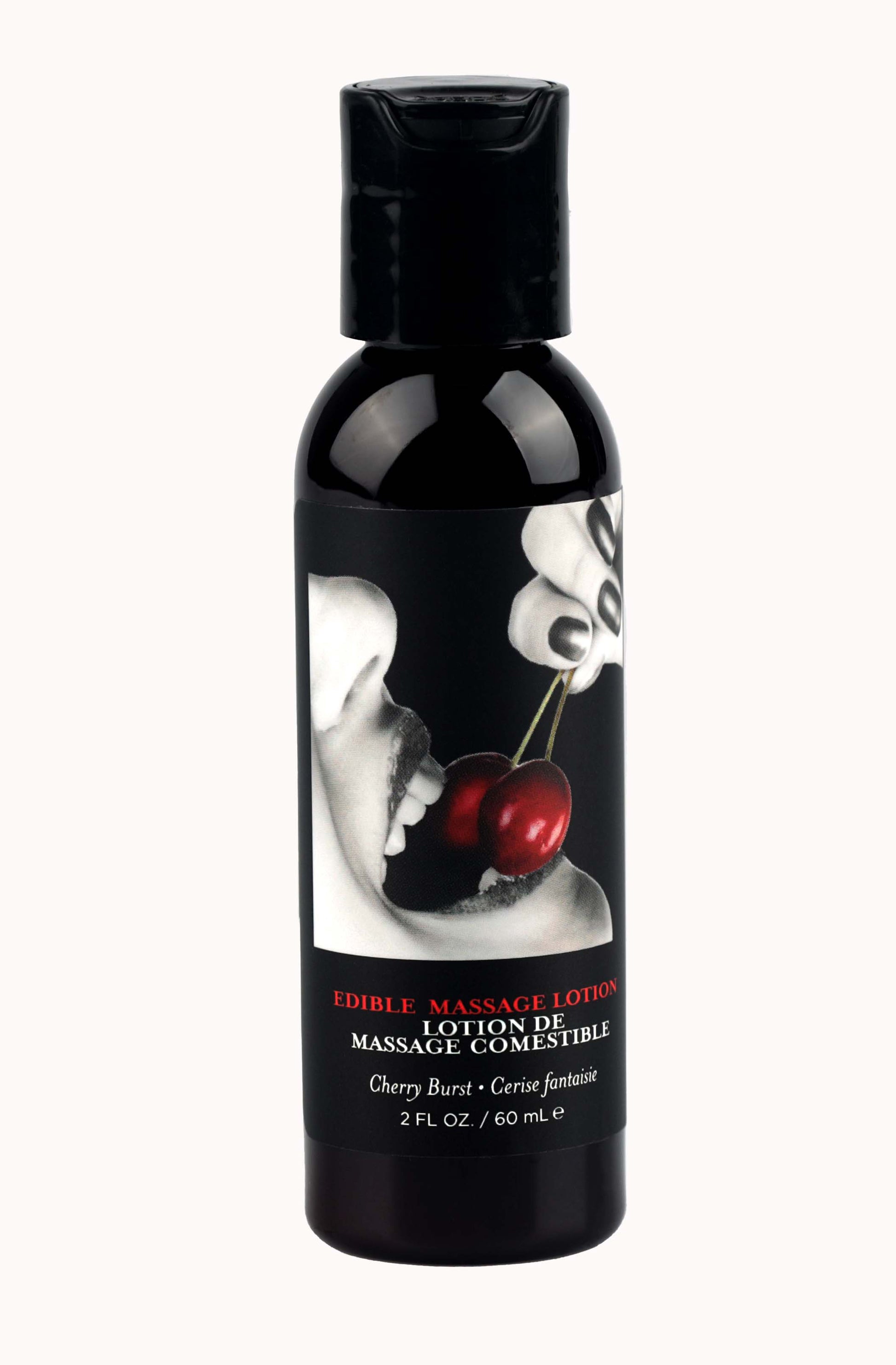 "Edible Massage Lotion - Cherry - 2 Fl. Oz. EB-MLE201"