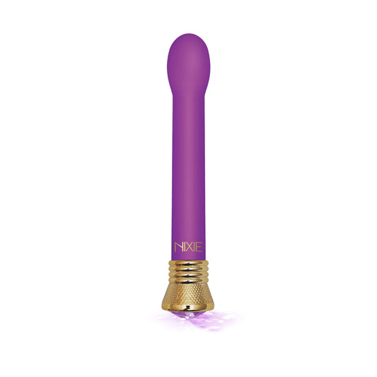 "Nixie Jewel Satin Bulb Vibe 10 Function - Amethyst GN-1000300"
