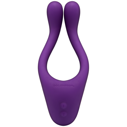 "Tryst Multi Erogenous Zone Silicone Massager - Purple DJ0990-06-BX"