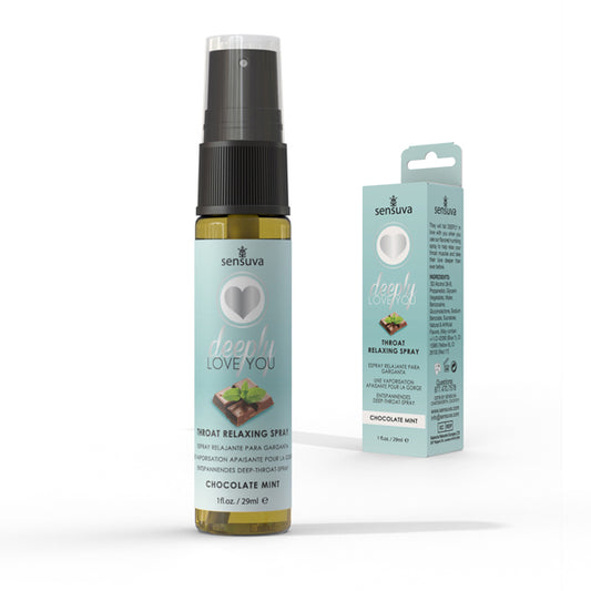 "Deeply Love You Throat Relaxing Spray - Chocolate Mint - 1 Fl. Oz. SEN-VL490"