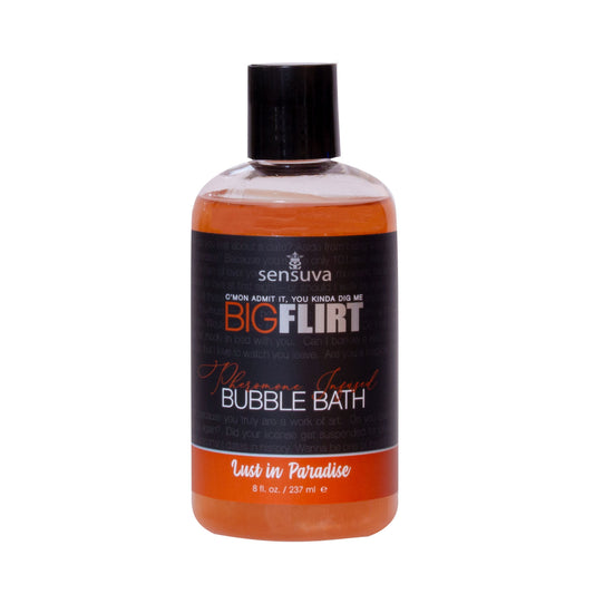 "Big Flirt Pheromone Infused Bubble Bath - Lust in Paradise - 8 Fl. Oz. SEN-VL618"