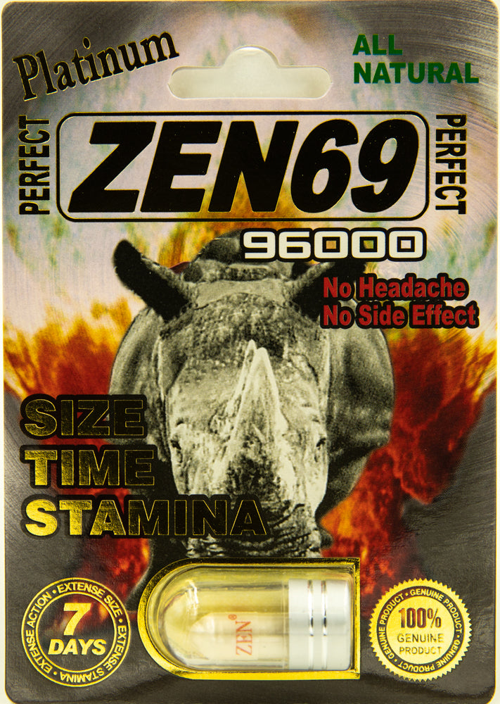 "Zen 69 P Sexual Male Enhancement Single Pack PS-Z69P-E"