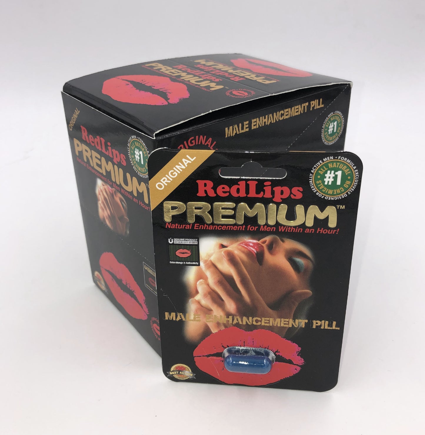 "Red Lips - 24 Count Display WM-RL-D"