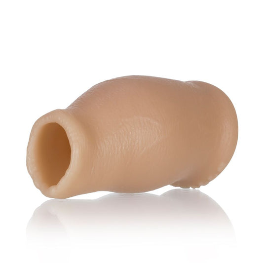 "Hood Moreskin Silicone Faux Foreskin - Light Tone - Medium/large OX-1353-LXL-L"