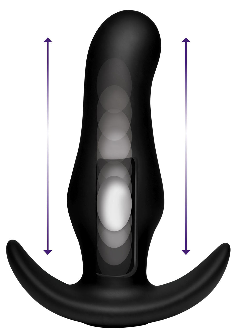 "Thump It Curved Silicone Butt Plug AT-AF914"