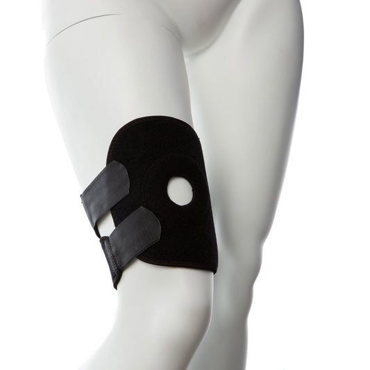 "Gender Fluid Thigh Rider Strap-on Harness -  Large/xxlarge - Black GFL-S602"