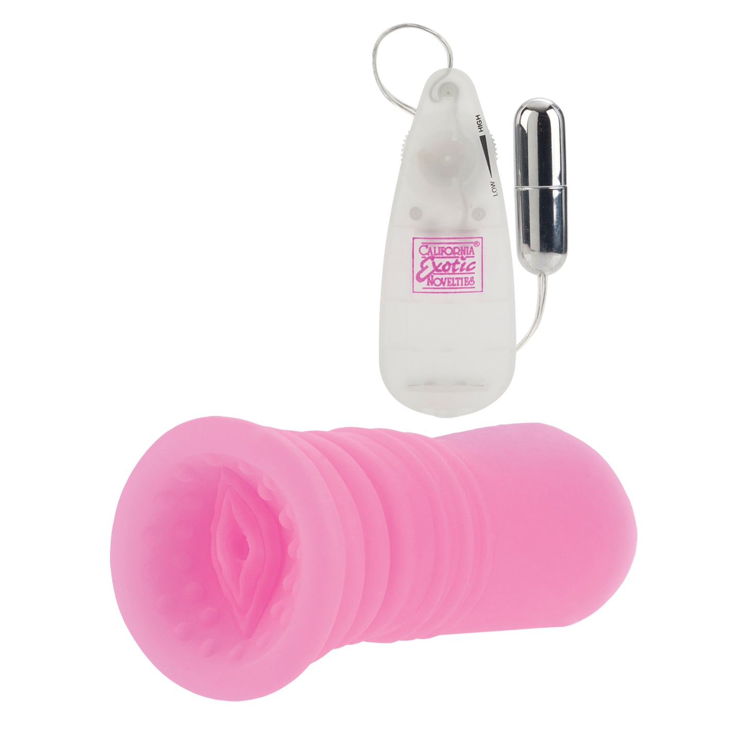 "Sue Johanson Glow-in-the-Dark Vibrating Super Head Honcho - Pink SE9574203"