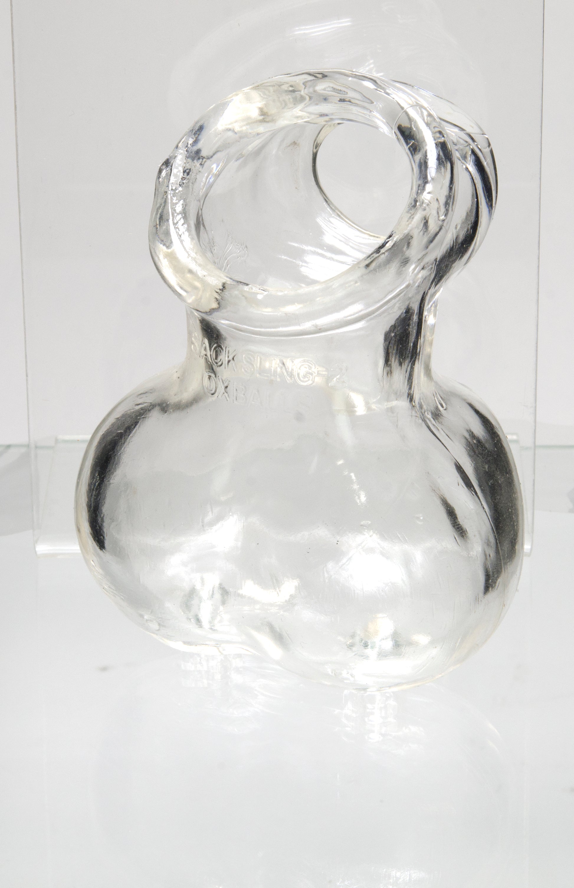 "Sacksling-2, Cocksling Ballbag, Clear OX-3017-CLR"