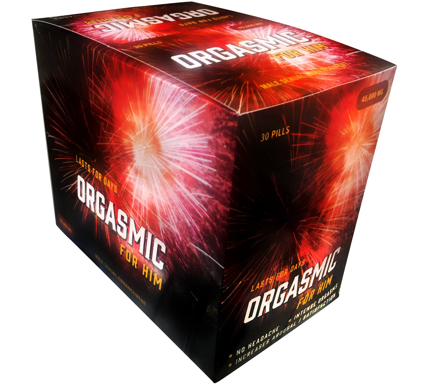 "Orgasmic for Him 30 Pill Box OMS750-B"