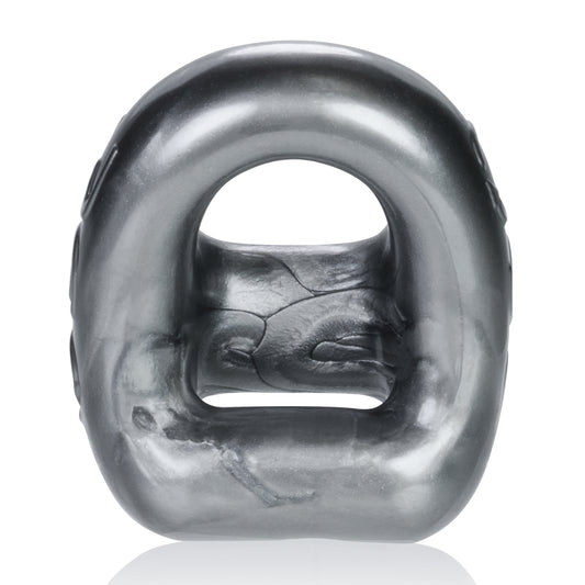 "360 2- Way Cockring and Ballsling - Steel OX-3013-STL"