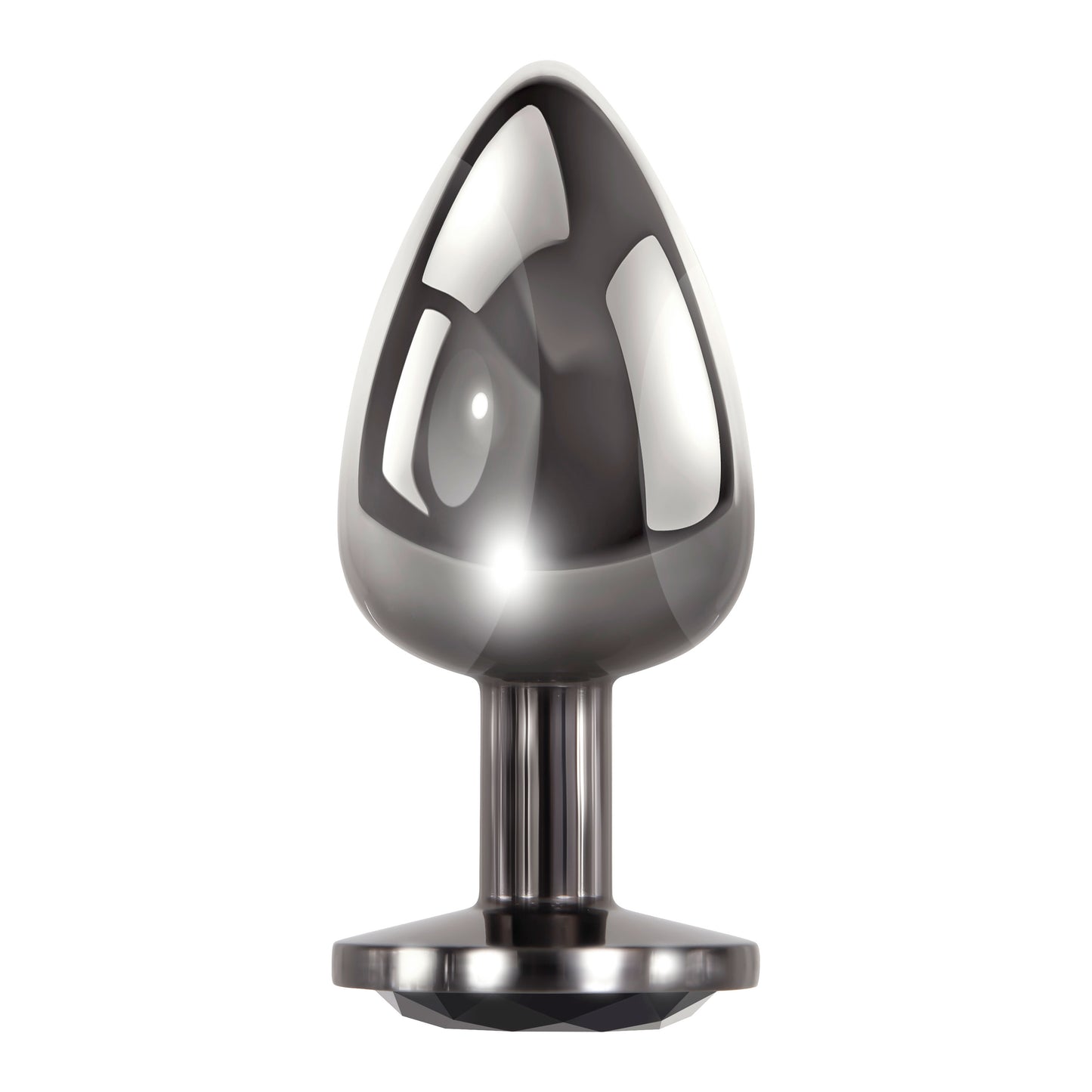 "Black Gem Anal Plug - Large EN-BP-8607-2"