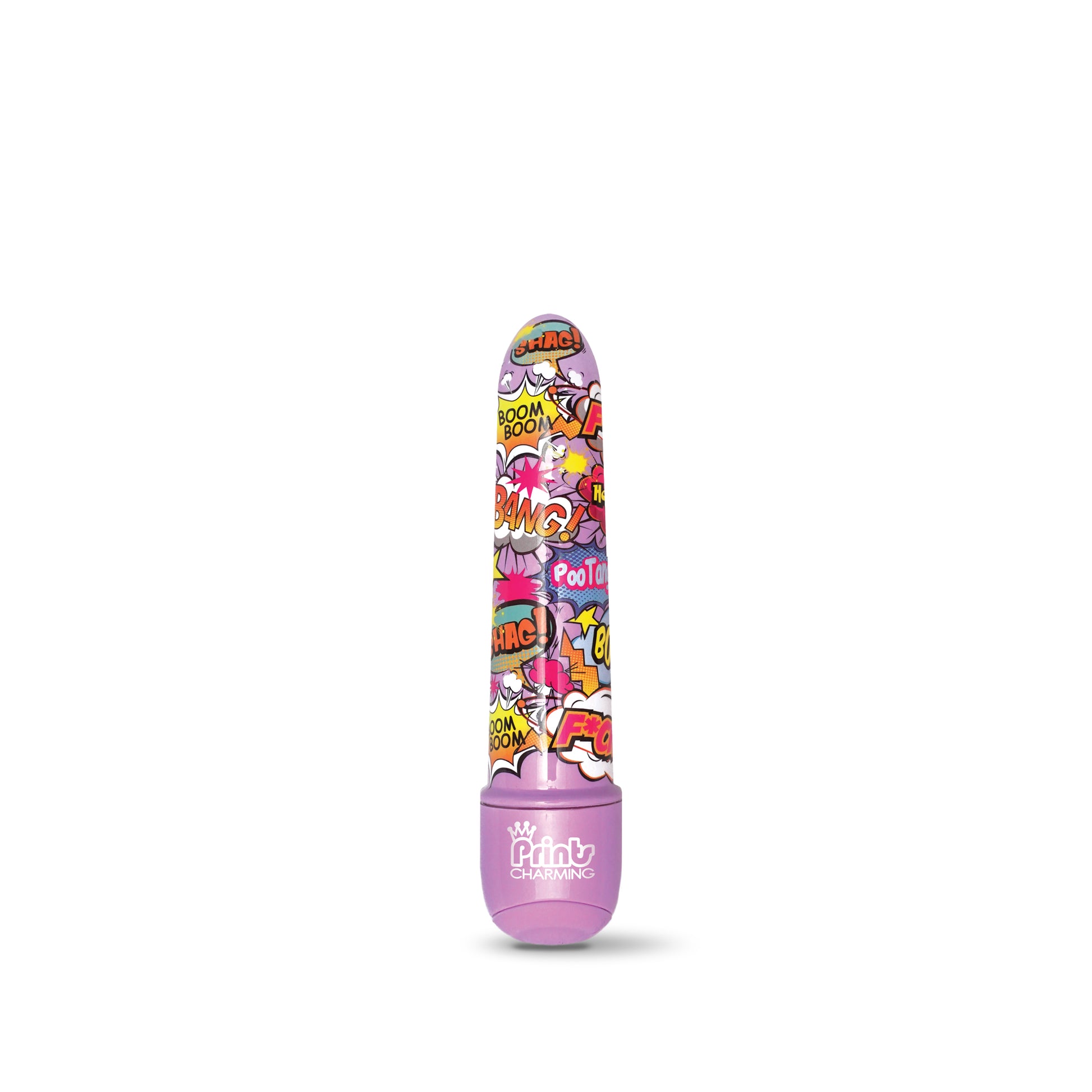 "Prints Charming Pop Tease 5 Inch Mini Vibe - Fuck  Purple GN-1000201"