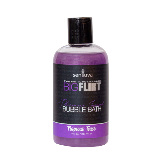 "Big Flirt Pheromone Infused Bubble Bath - Tropical Tease - 8 Fl. Oz. SEN-VL617"