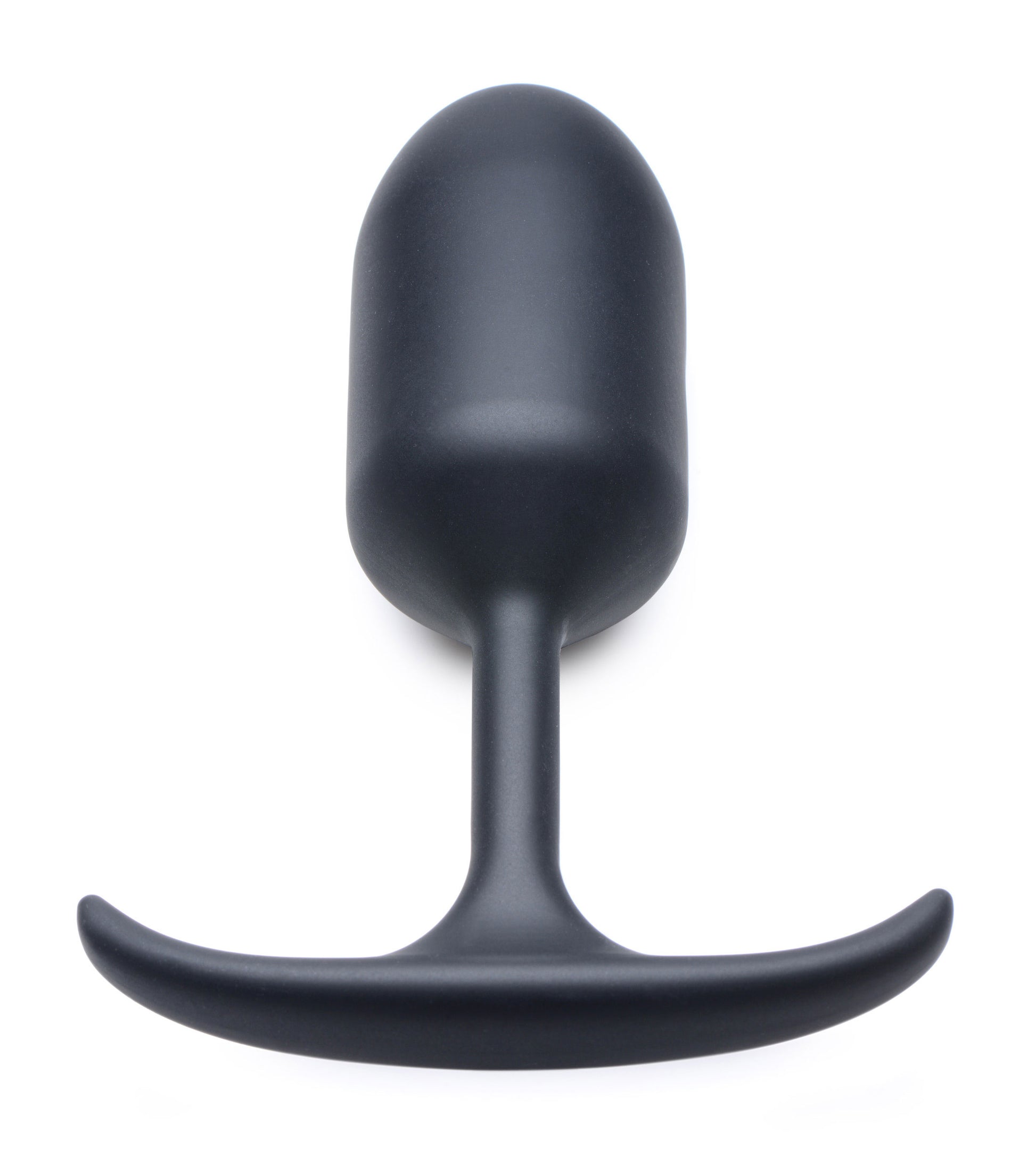 "Premium Silicone Weighted Anal Plug - Large HVY-AG472-LRG"