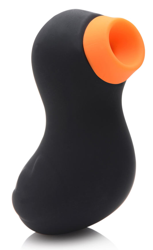 "Sucky Ducky Silicone Clitoral Stimulator - Black INM-AG685BLK"