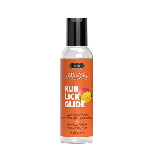 "Divine Nectars Flavored Body Glide - Tropical Mango - 2 Fl. Oz./ 59ml KS13035"
