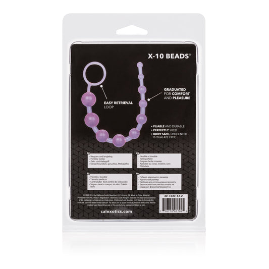 "X-10 Beads - Purple SE1233142"