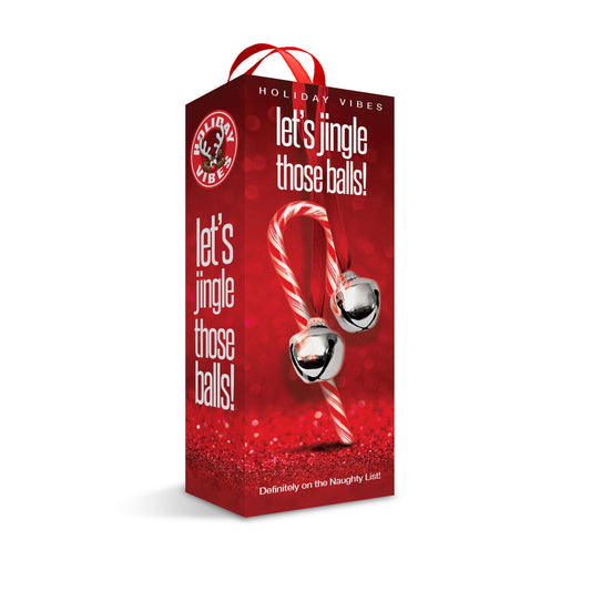 "Holiday Vibes Naughty List Gift Let's Jingle Those Balls - Tight Textured Stroker GN-1000209"