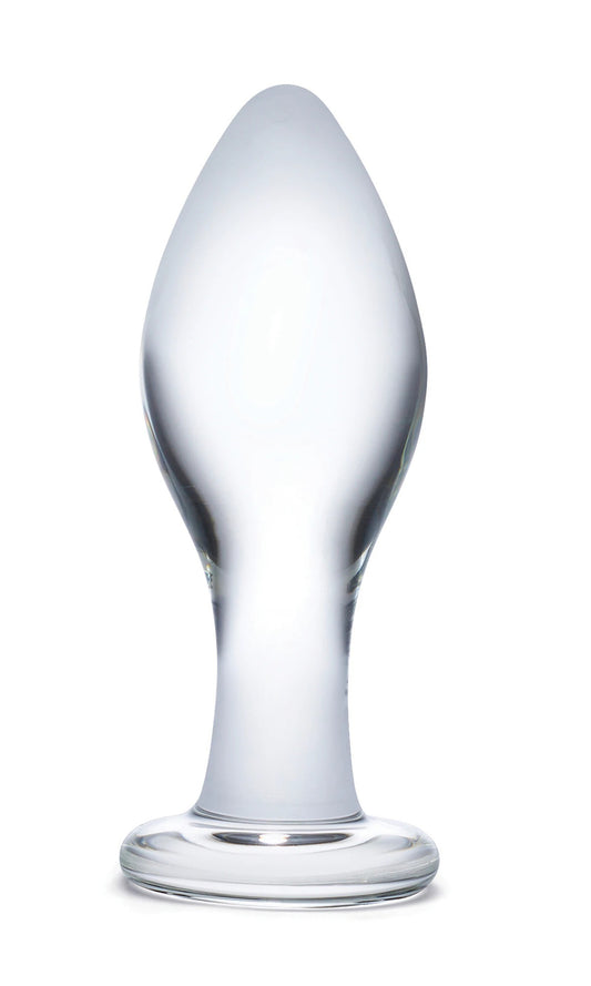 "4 Inch Classic Handblown Glass Butt Plug GLAS-156"