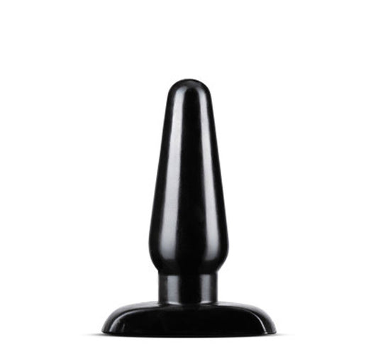 "Anal Adventures - Basic Anal Plug - Medium -  Black BL-18715"