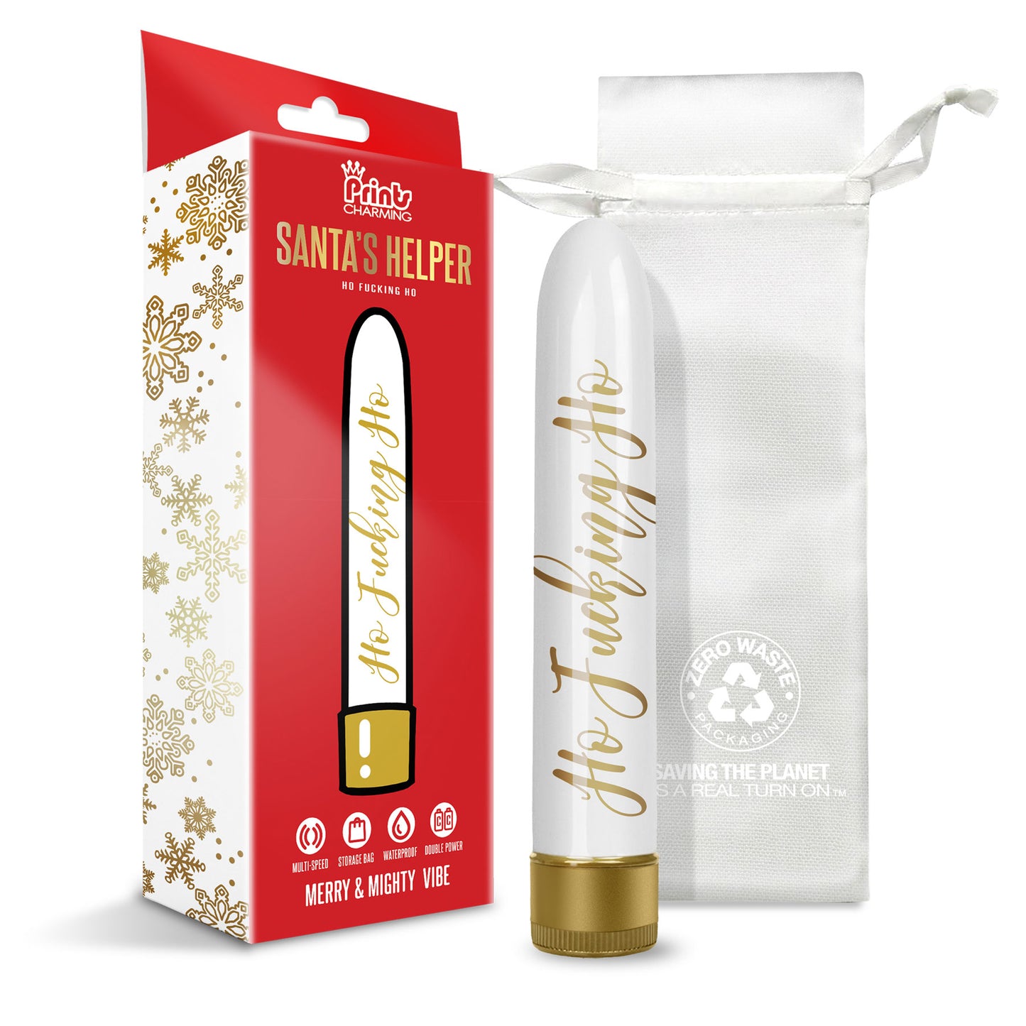 "Prints Charming Santas Helper Merry and Mighty  Vibe - Ho Fucking Ho GN-1000205"
