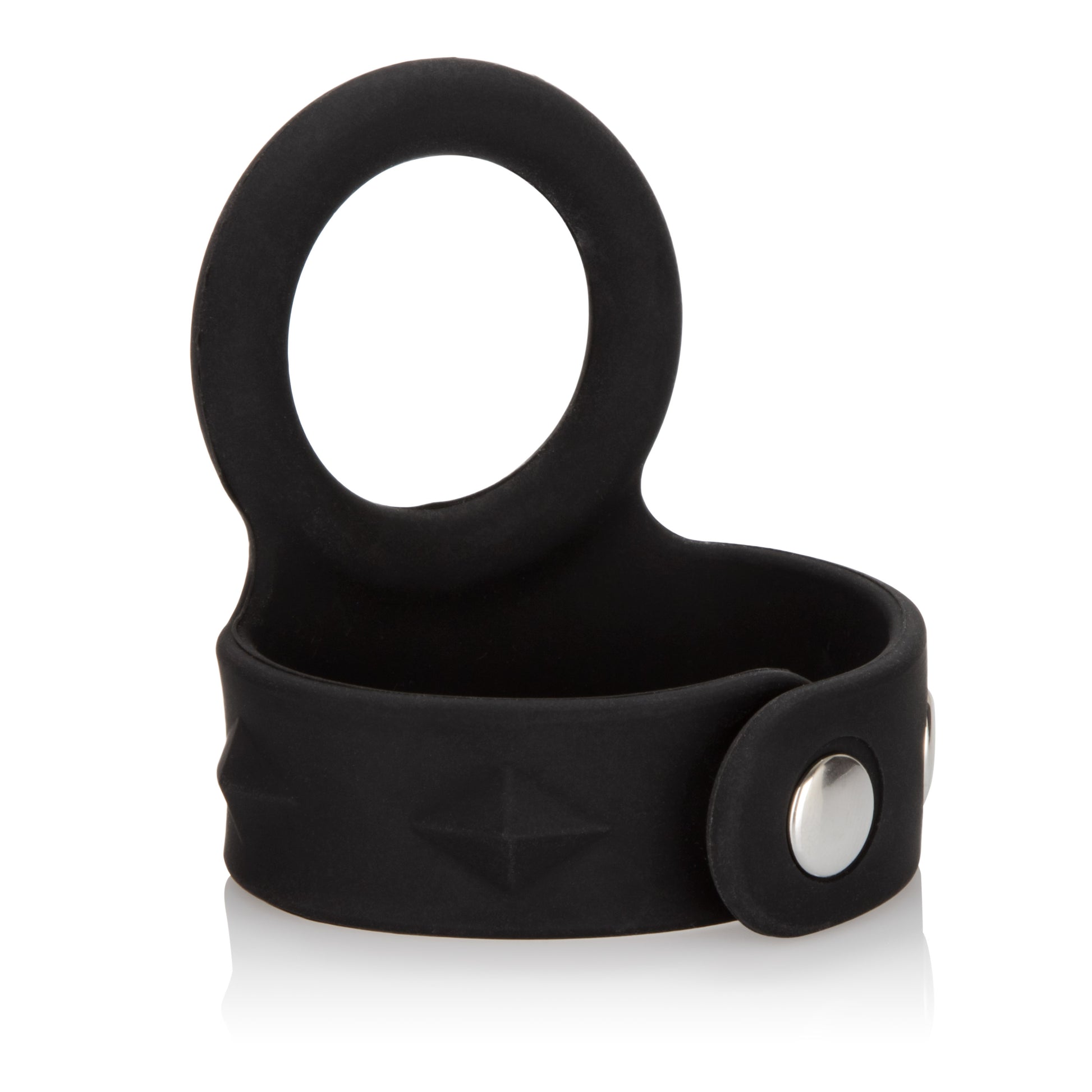 "Silicone Tri-Snap Scrotum Support Ring - Medium SE1413153"