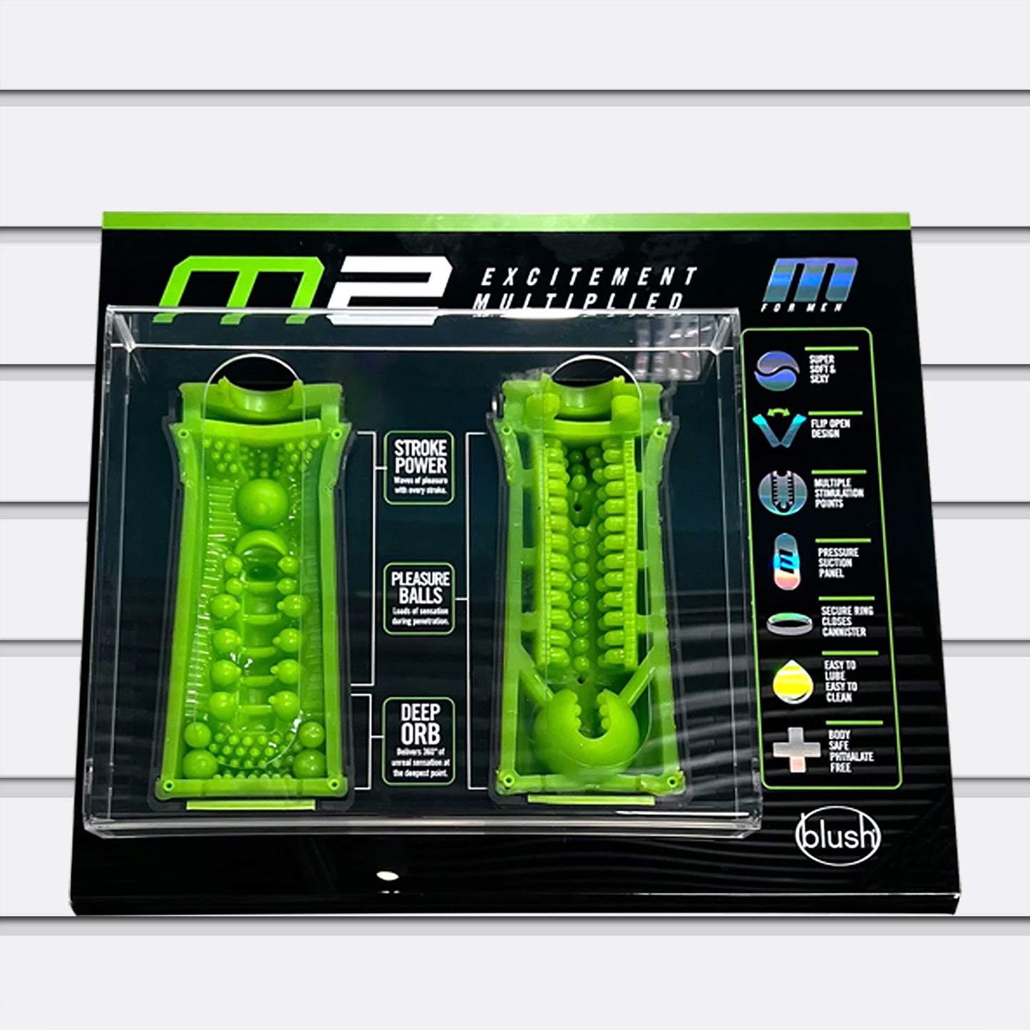 "M for Men - M2 Tester - Wall and Counter Display  Unit BL-83555"