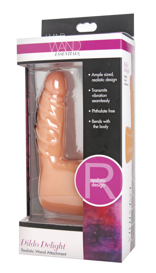 "Dildo Delight Realistic Wand Attachment WE-AE290"